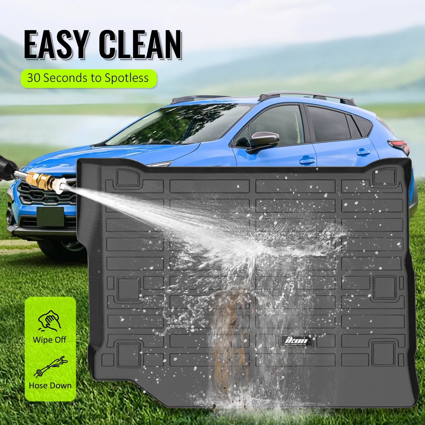 2021-2025 Jeep Wrangler 4xe All Weather 3D Rear Trunk Mat Cargo TPE