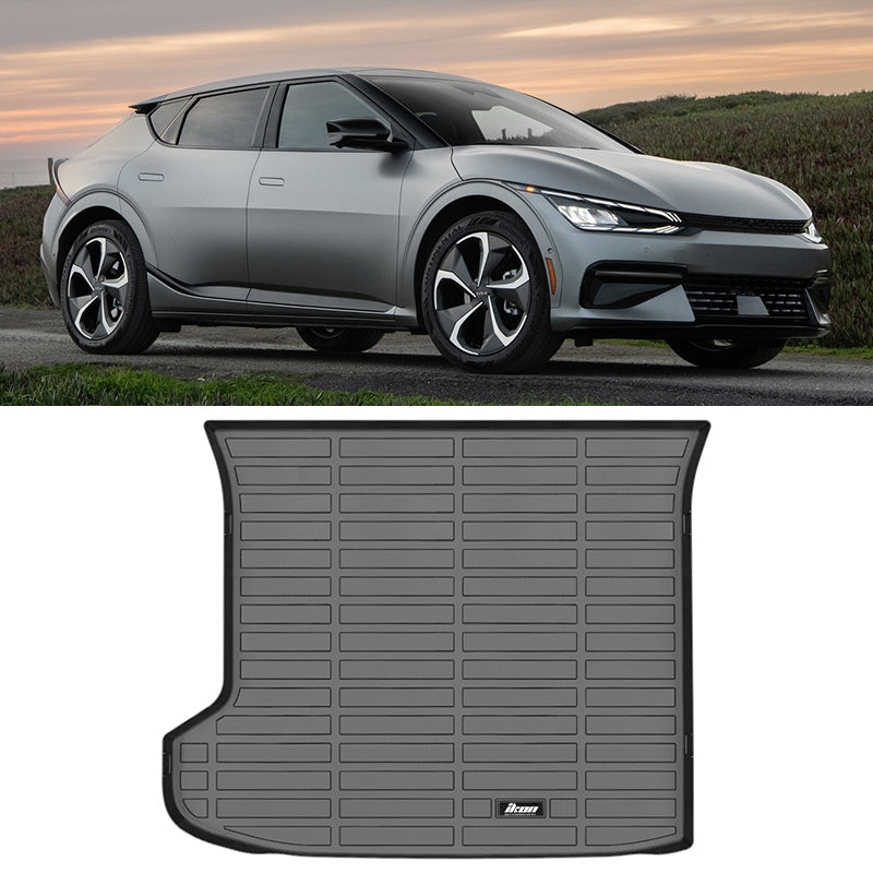 2022-2024 Kia EV6 All Weather 3D Rear Trunk Boot Mat Cargo Liner TPE