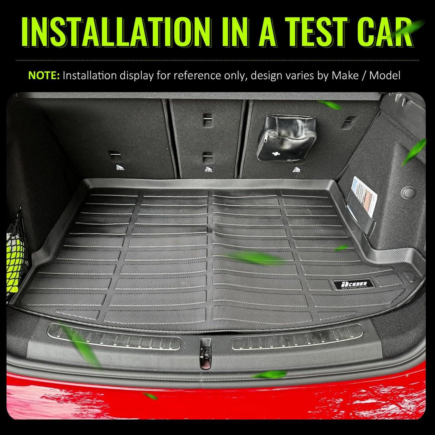 2017-2024 Mini Cooper Countryman F60 3D Rear Cargo Trunk Tray Mats TPE