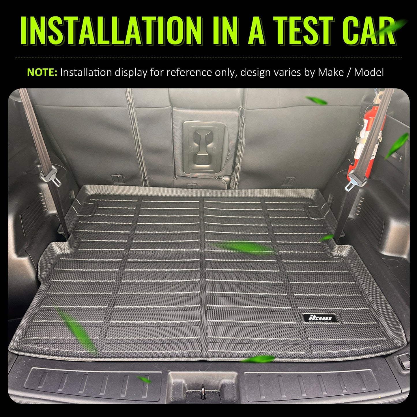 2023-2025 Mitsubishi Outlander PHEV 3D Cargo Liner Trunk Tray Mats TPE