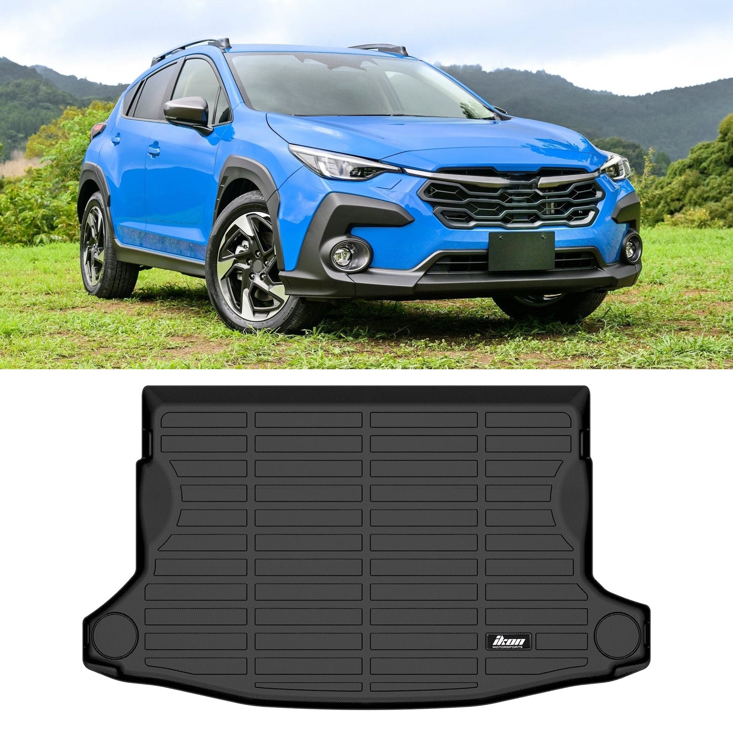 2024-2025 Subaru Crosstrek Trunk Mat All Weather 3D Rear Cargo Cover L