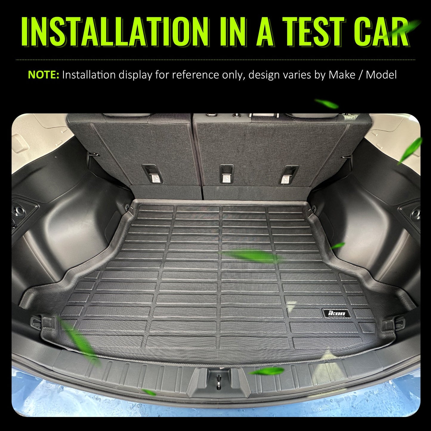 2019-2024 Subaru Forester TPE Trunk Liner 3D Rear Cargo Mat Cover Pad