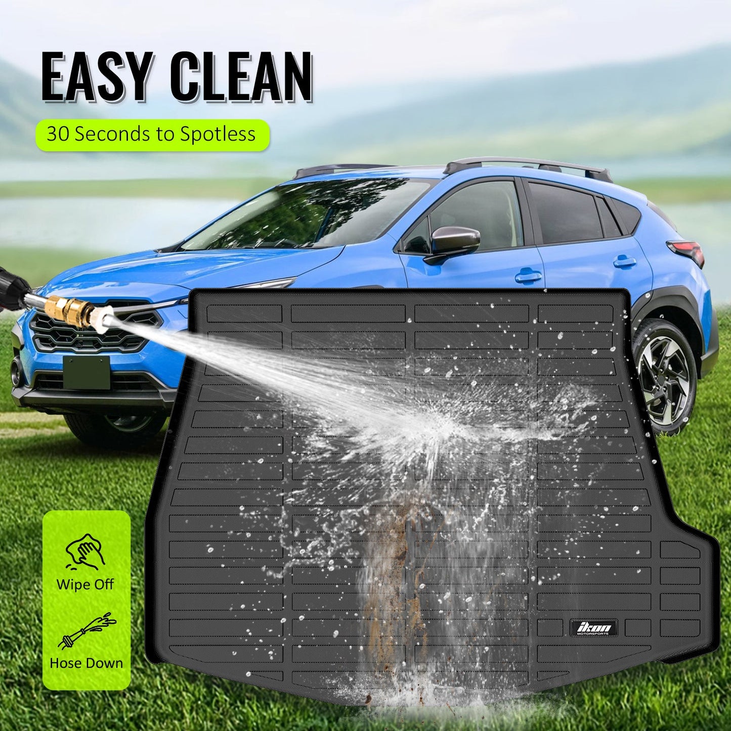 2023-2025 Subaru Solterra/Toyota bZ4X Trunk Mat 3D Rear Cargo Cover