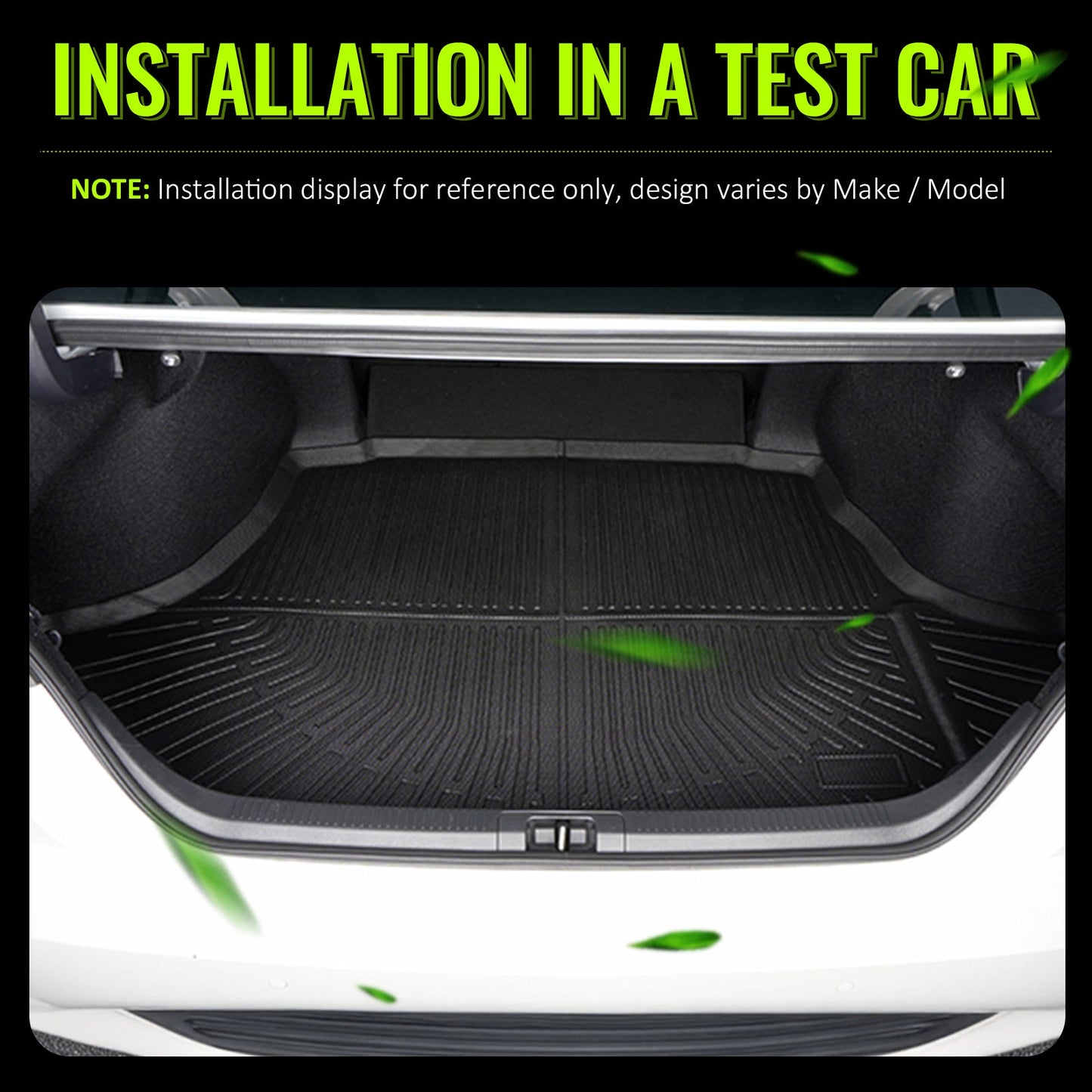 2018-2025 Toyota Camry 3D All Season Rear Cargo Trunk Tray Mat TPE