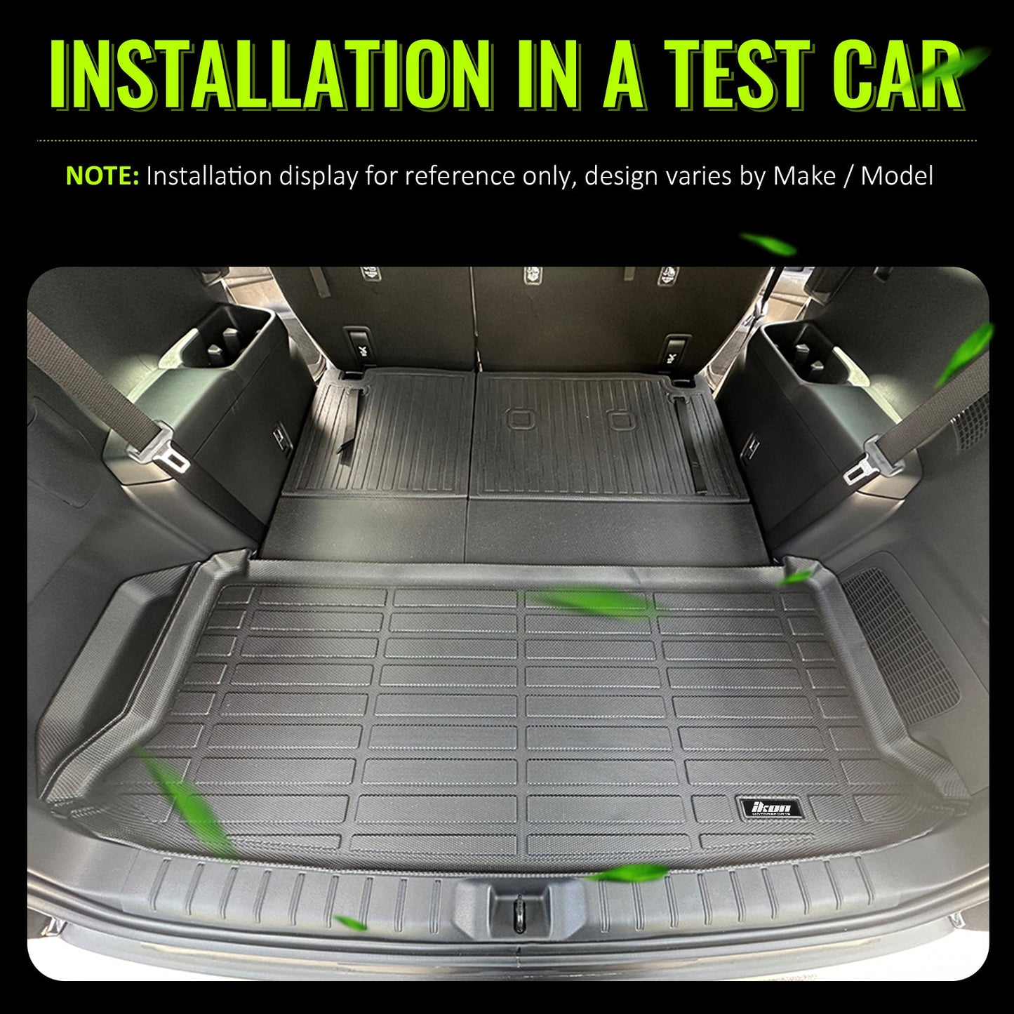 2024-2025 Toyota Grand Highlander All Weather Cargo Trunk Tray Mat TPE