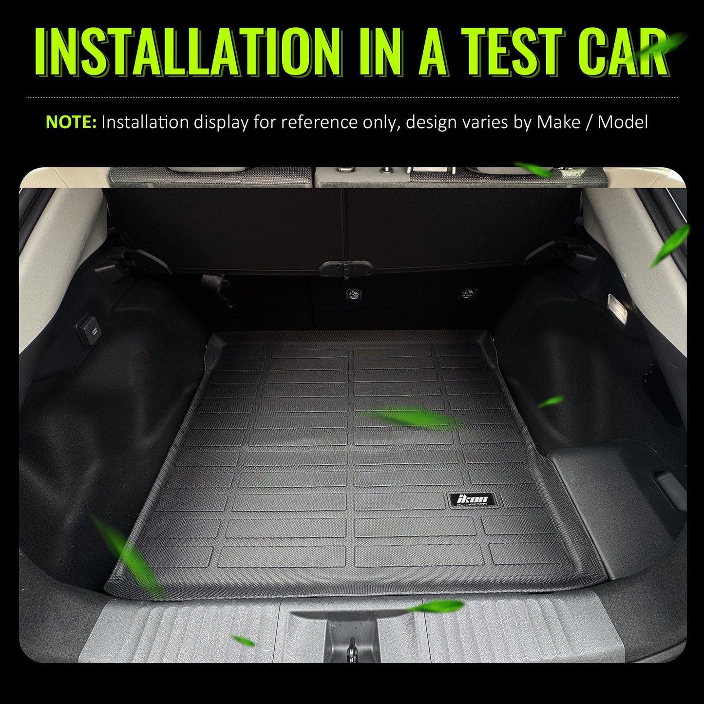 2023-2025 Toyota Prius Prime 3D All Weather Cargo Trunk Tray Mats TPE