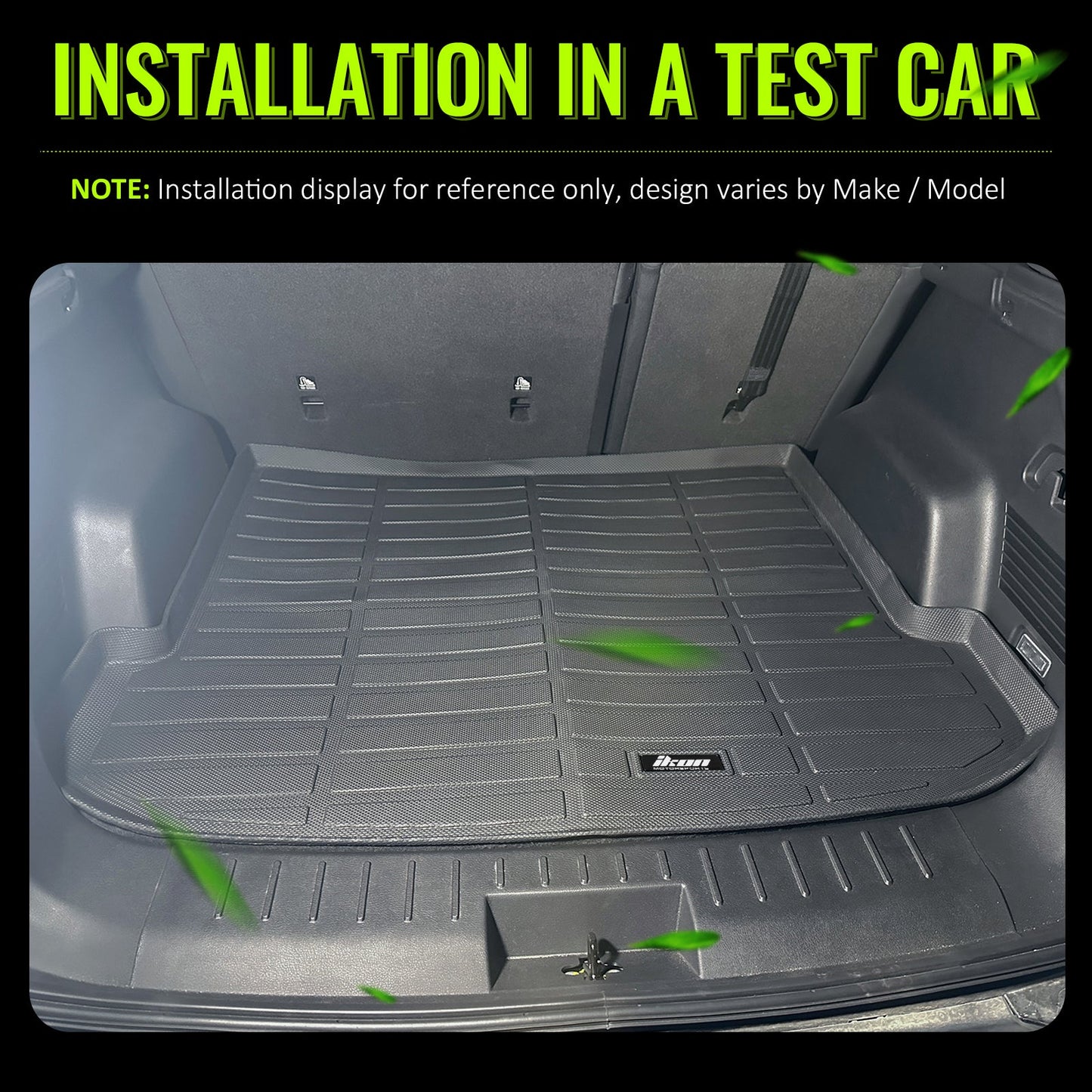 2023-2025 VinFast VF8 Heavy Duty Rear Trunk Mat 3D Cargo Liner Pad TPE