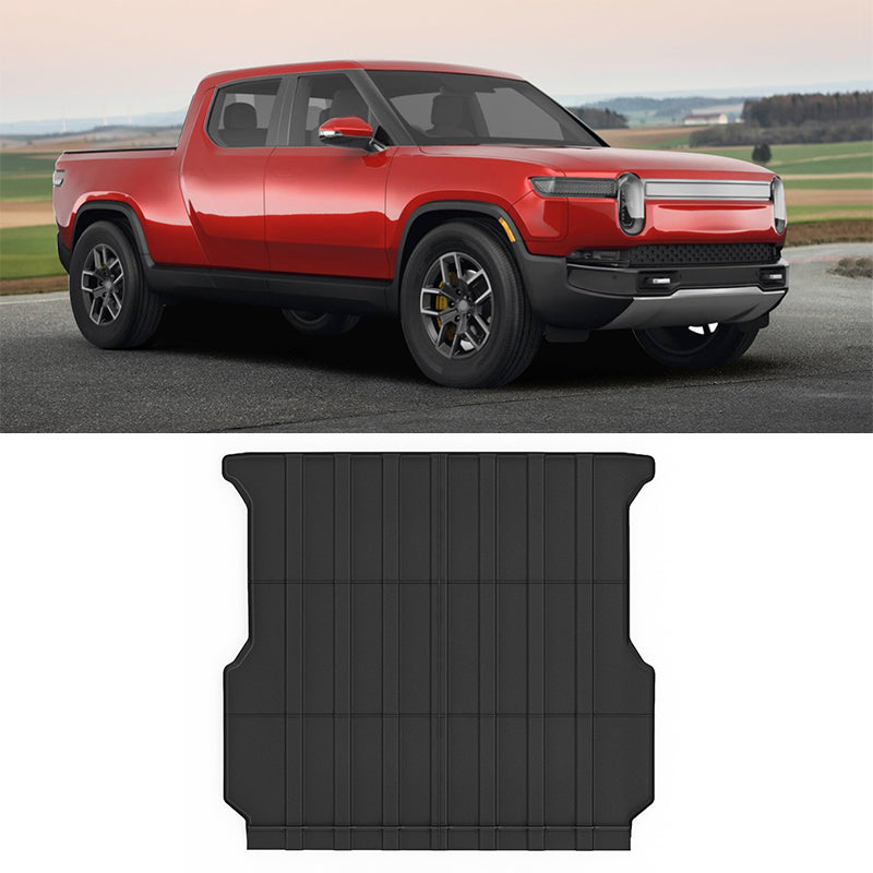 2022-2024 Rivian R1T Truck Bed Mat TPE 3D Trunk Cargo Liner Guard