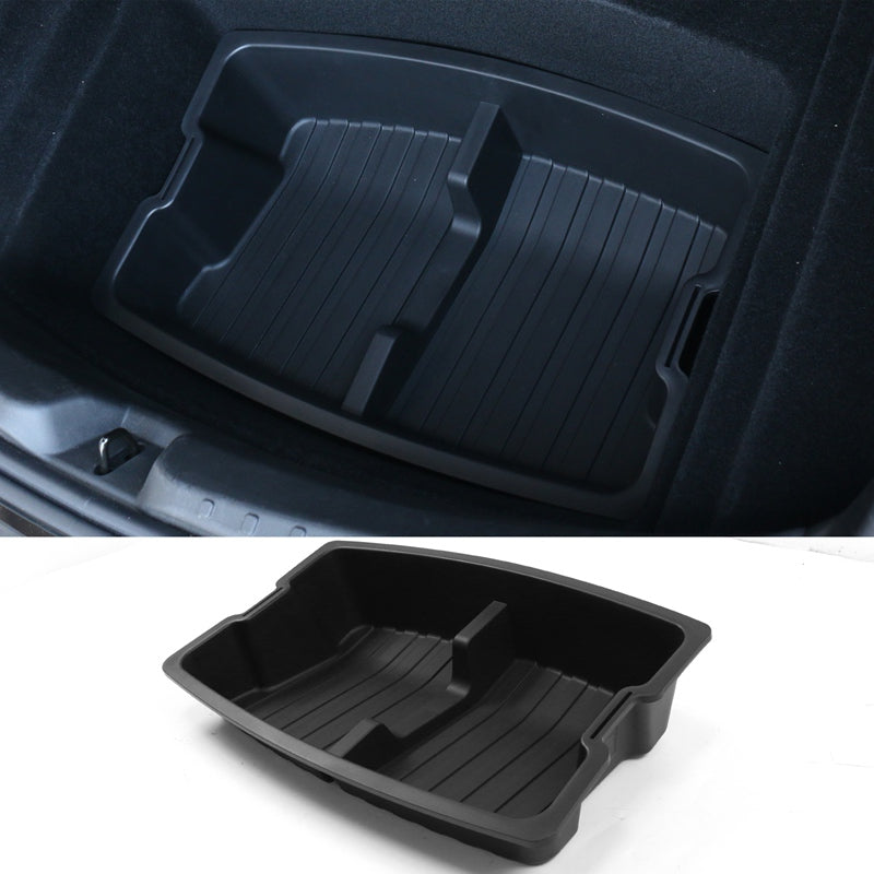 2024-2025 Tesla Model 3 Rear Trunk Lower Storage Bins Organizer Box PP
