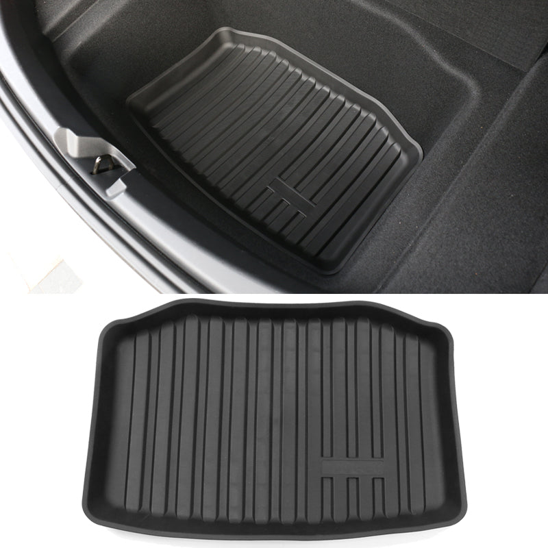 2021-2023 Tesla Model 3 Black Trunk Mats Cargo Liner Injection TPE