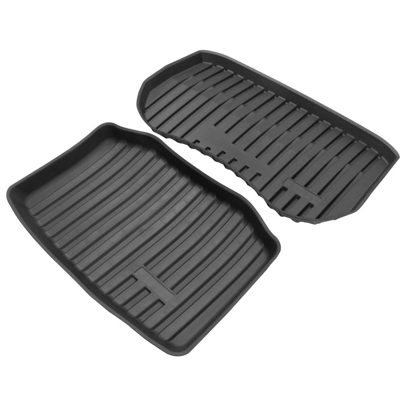 2021-2023 Tesla Model 3 Black Trunk Mats Cargo Liner Injection TPE