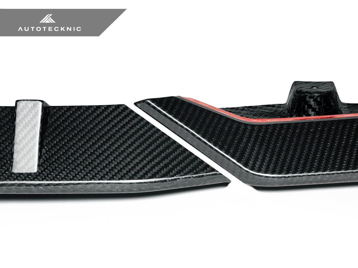 AutoTecknic Performance Dry Carbon Front Lip Set - F95 X5M