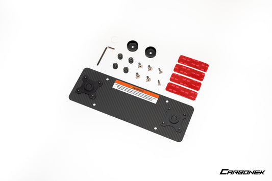 Supra Magnetic Rear License Plate Mount Kit - Europe
