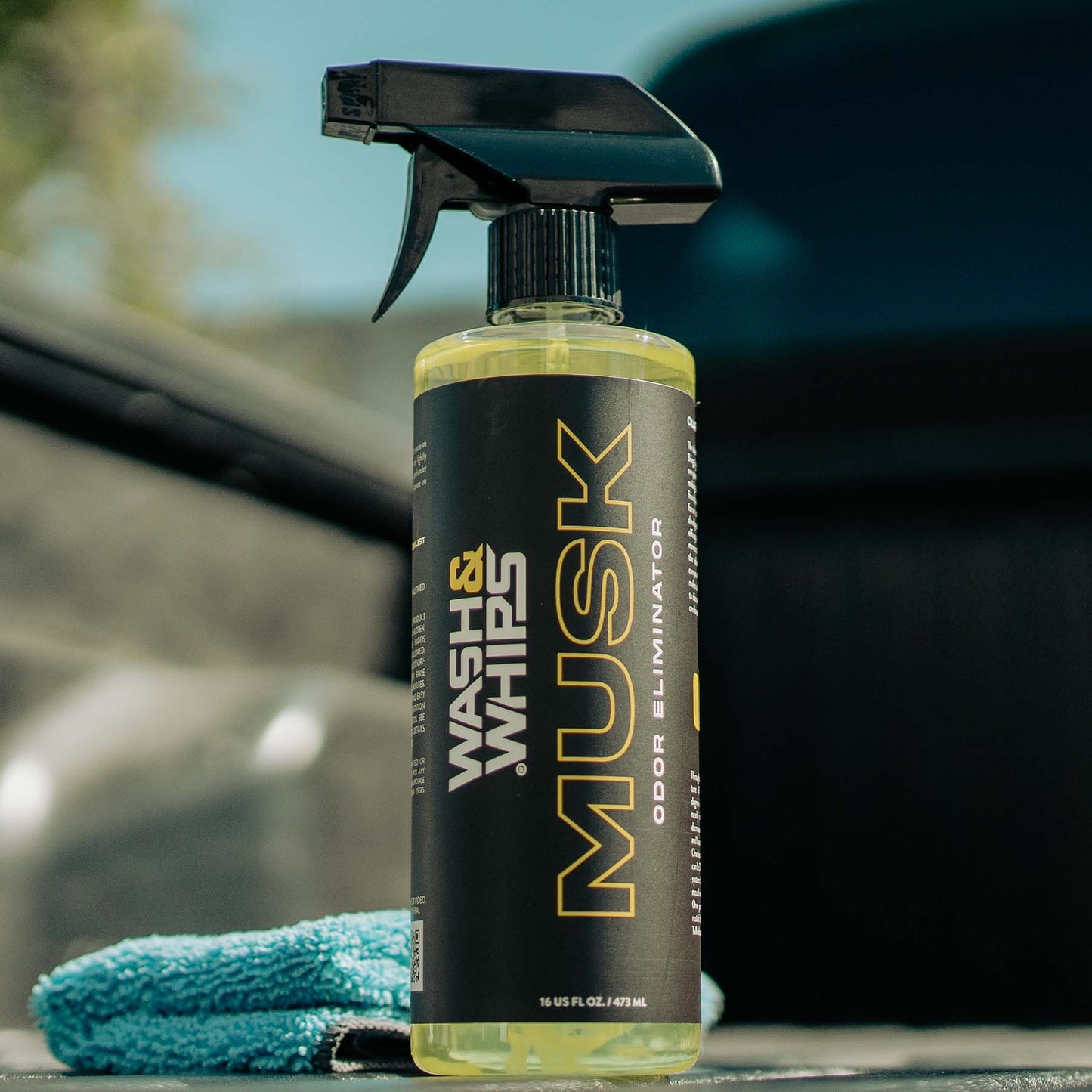 WASH&WHIPS Musk Odor Eliminator [New Customer Offer 16oz (see promo in cart)]