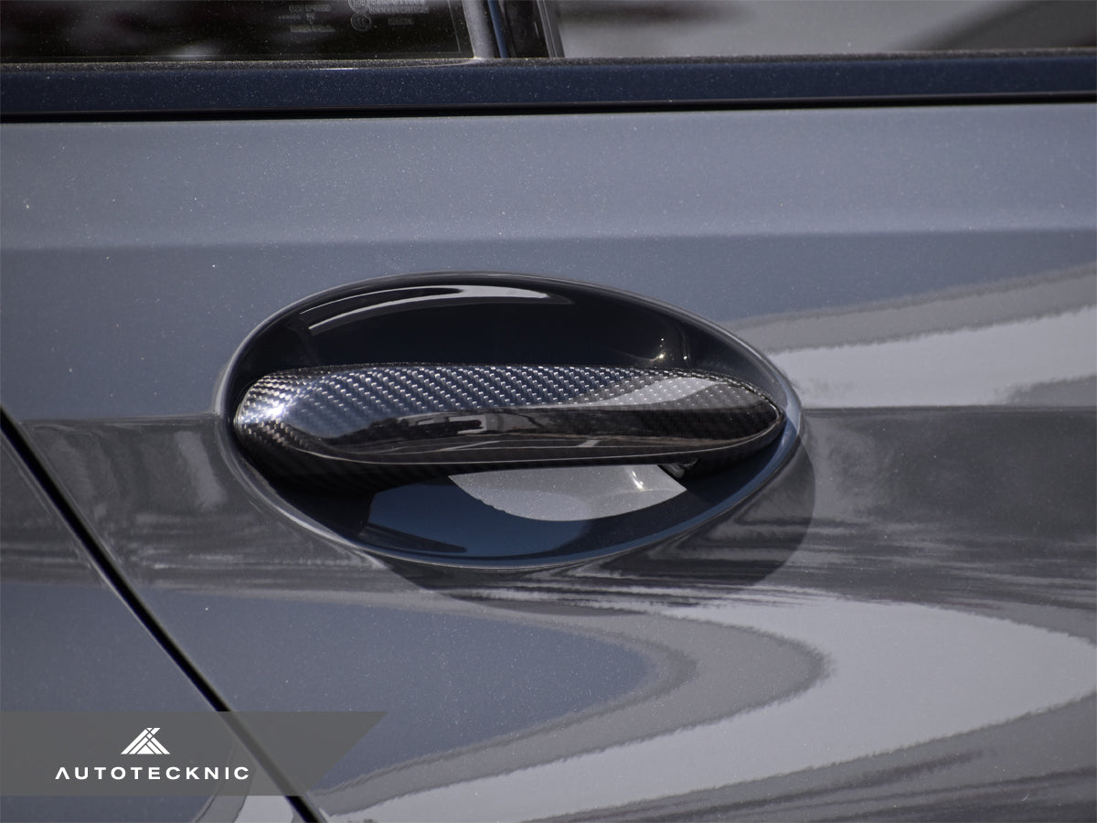 AutoTecknic Dry Carbon Door Handle Trim Set - G05 X5 | G06 X6 | G07 X7