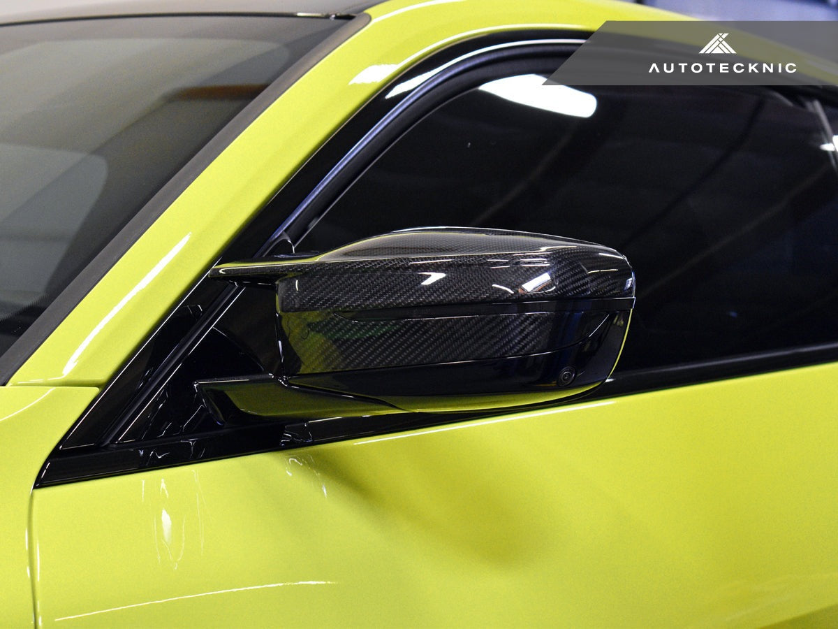 AutoTecknic Dry Carbon Fiber Mirror Covers - G20 M340I LCI | G22 M440I LCI