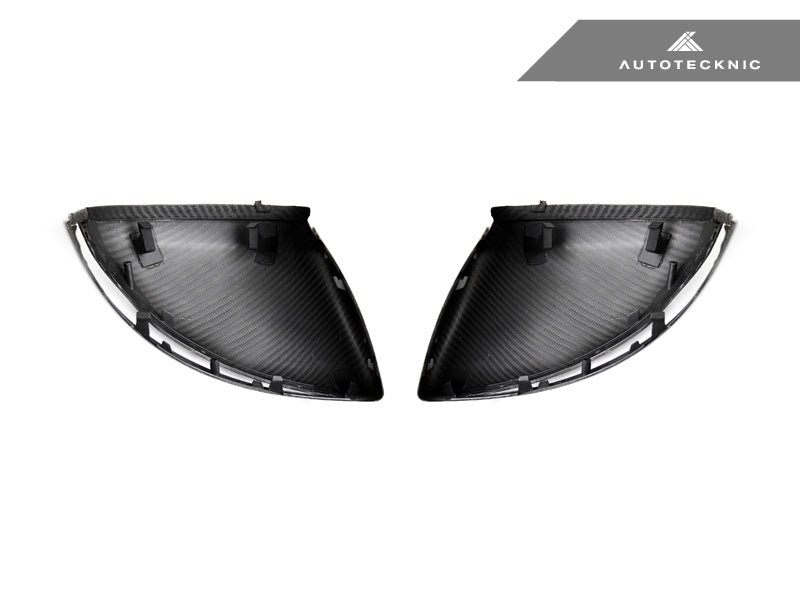 AutoTecknic Replacement Version II Dry Carbon Mirror Covers - Mercedes-Benz W222 S-Class