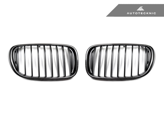 AutoTecknic Carbon Fiber Front Grille Set - G11/ G12 7-Series Pre-LCI (16-19)