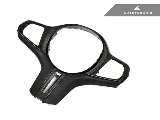 AutoTecknic Carbon Alcantara Steering Wheel Trim - G22/ G26 4-Series