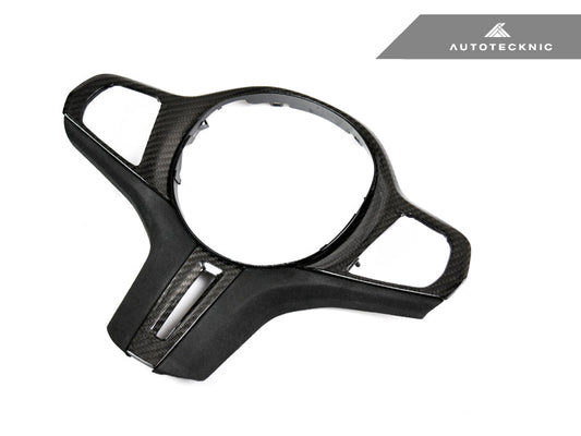 AutoTecknic Carbon Alcantara Steering Wheel Trim - G42 2-Series