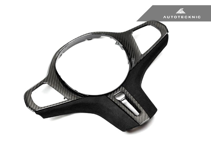 AutoTecknic Carbon Alcantara Steering Wheel Trim - G22/ G26 4-Series