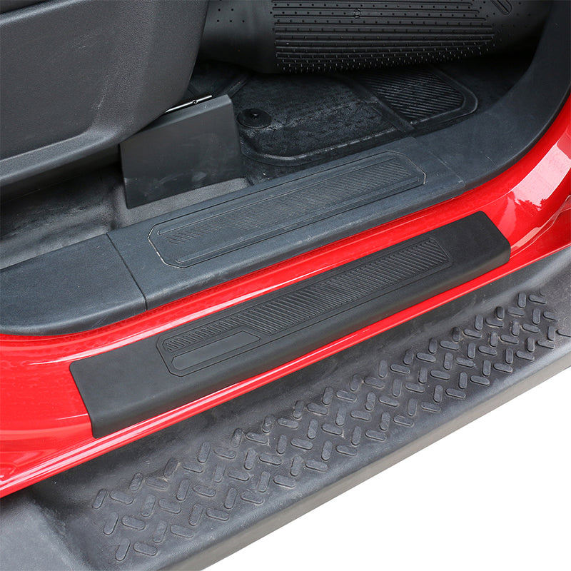2021-2025 Ford Bronco 4Dr Door Sill Entry Guards Plates Protector 4PCS
