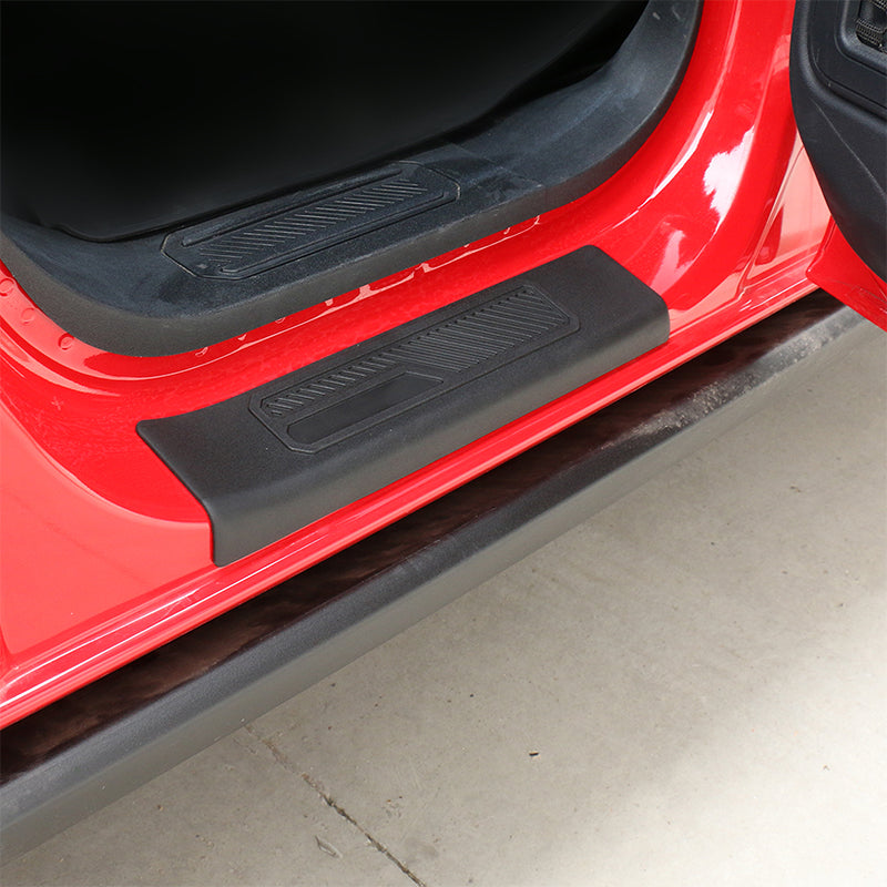 2021-2025 Ford Bronco 4Dr Door Sill Entry Guards Plates Protector 4PCS