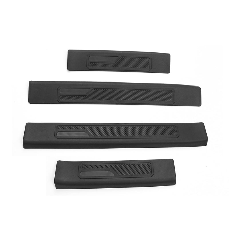 2021-2025 Ford Bronco 4Dr Door Sill Entry Guards Plates Protector 4PCS