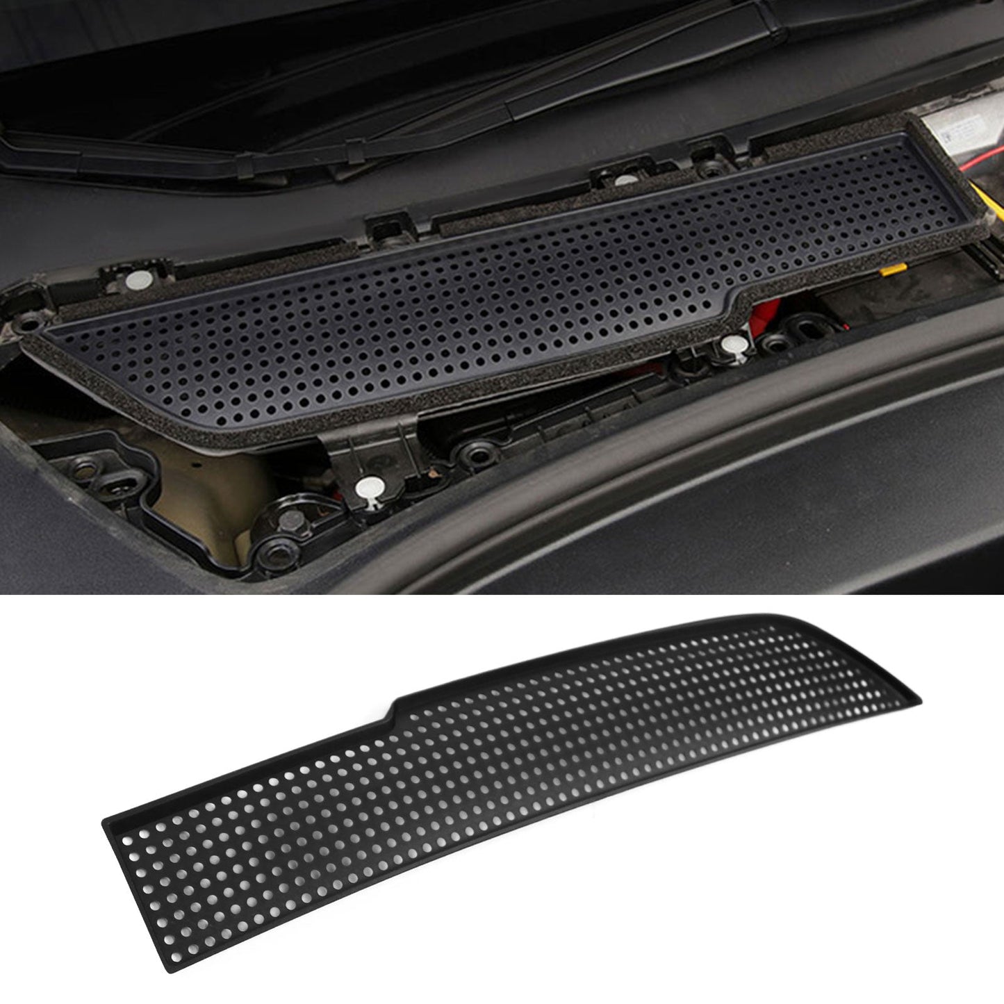 2017-2020 Tesla Model 3 Black Air Vent Cover Intake Inlet Grille ABS