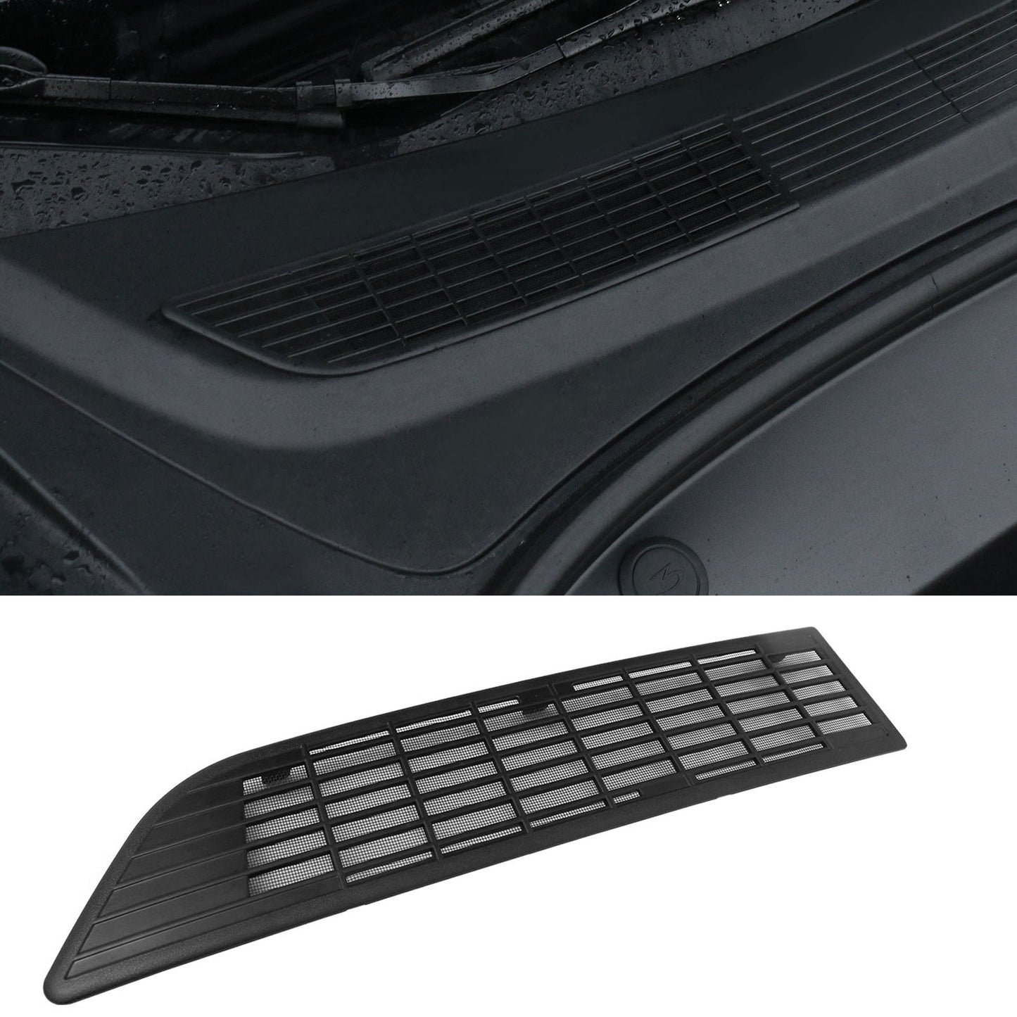 2021-2023 Tesla Model 3 Black Air Vent Cover Intake Inlet Grille ABS