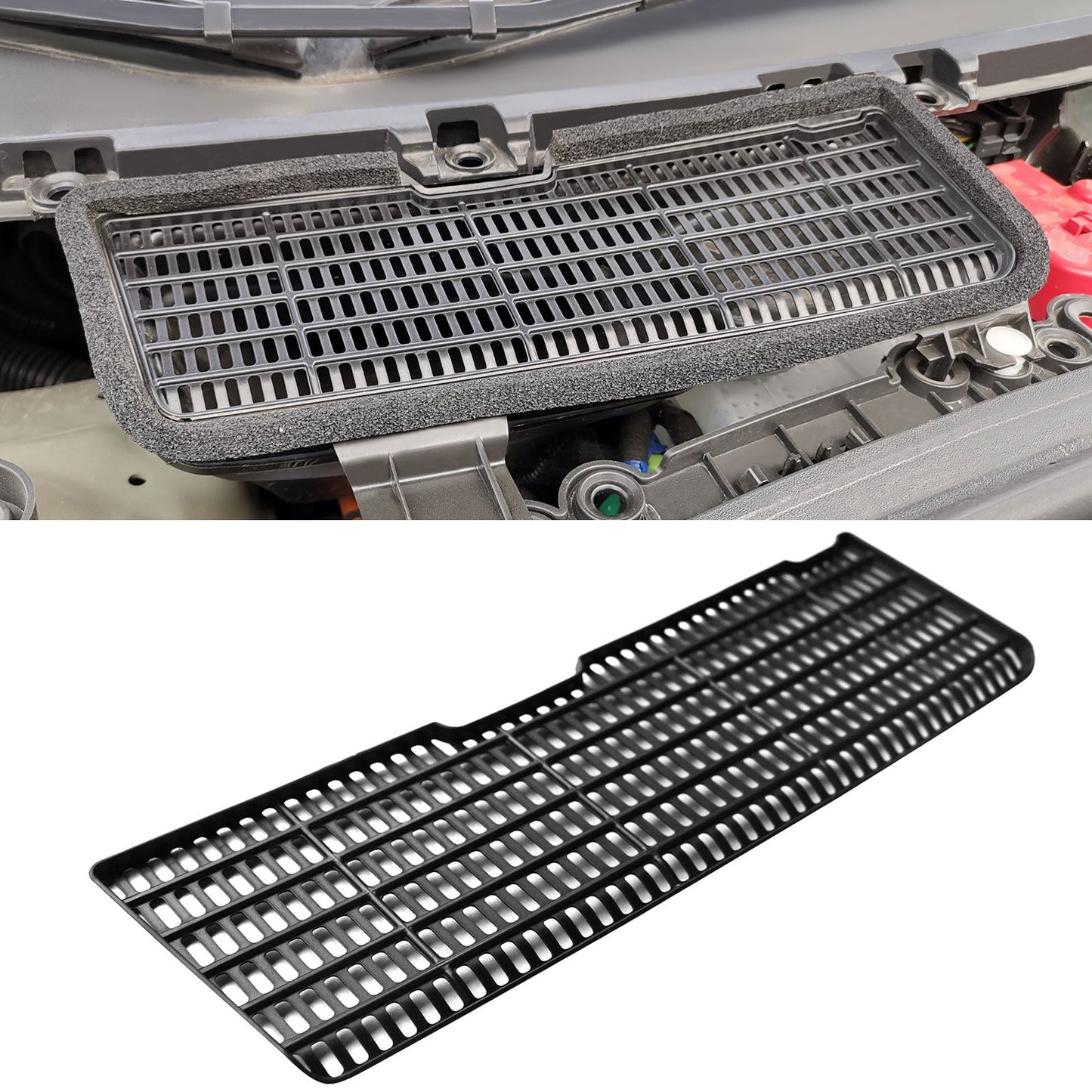 2021-2023 Tesla Model 3 Black Air Intake Filter Flow Vent Grille ABS