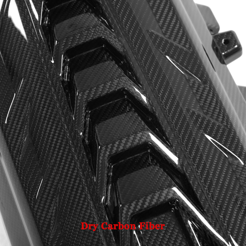 2020-2025 Chevy Corvette C8 6.2L LT2 Engine Cover Dry Carbon Fiber