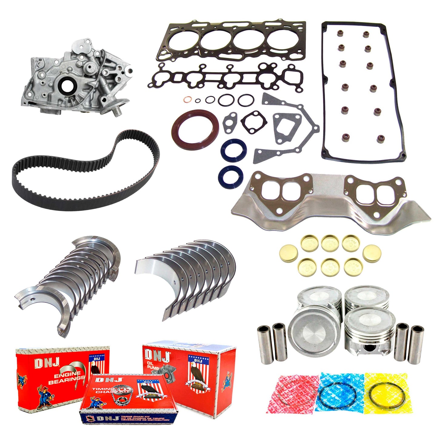 Master Engine Rebuild Kit 1997-2002 Mitsubishi 1.5L