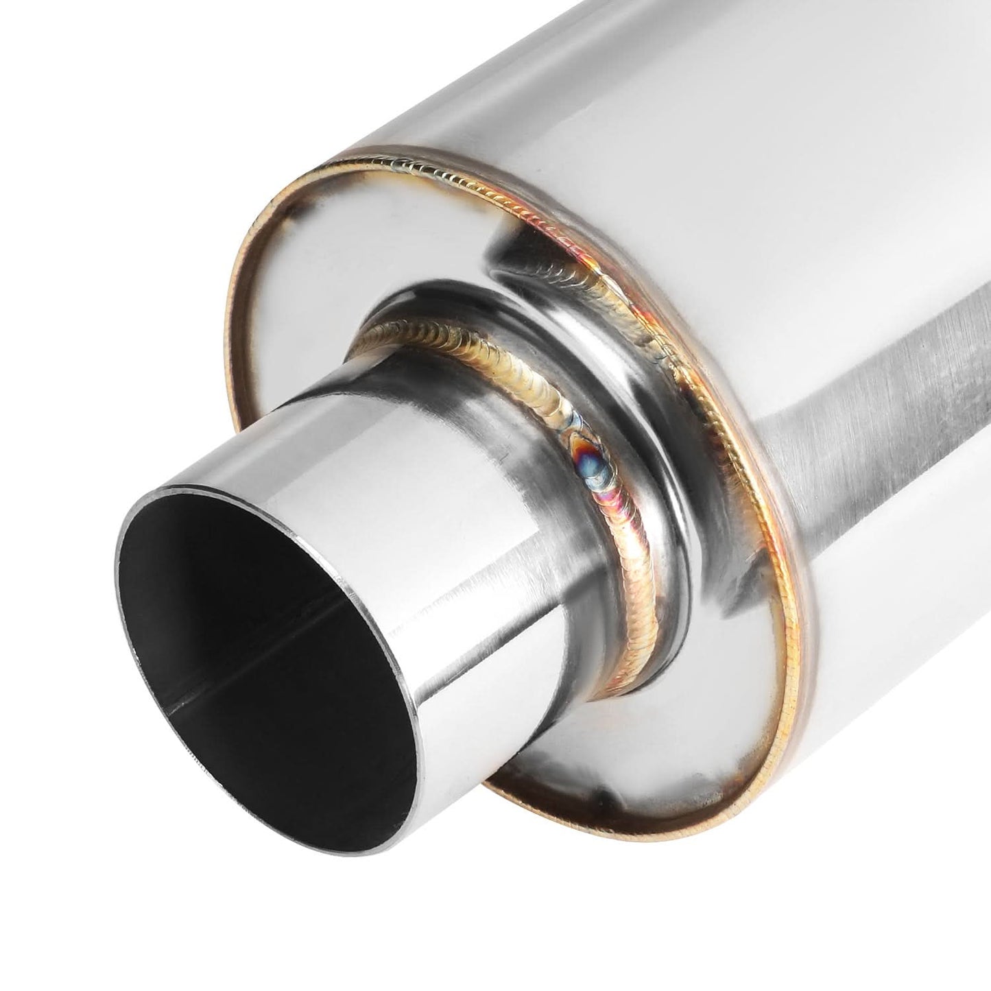 Universal Exhaust Muffler with 3.0" Tip - 14.7" Overall Length