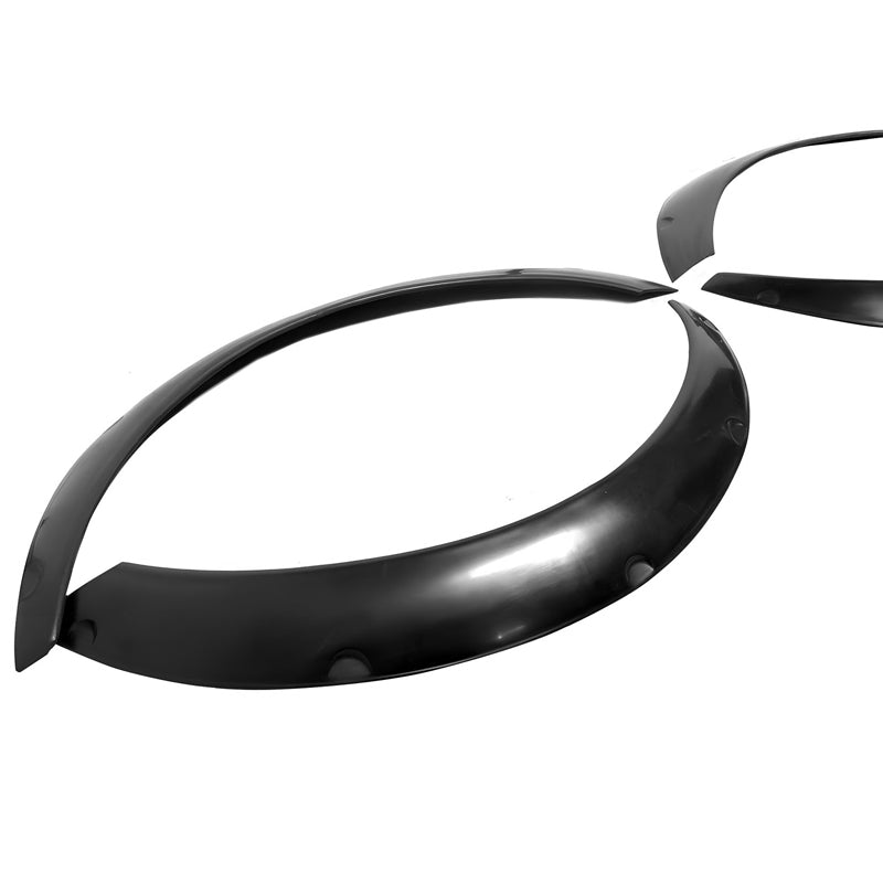 Fender Flares For 1984-1992 BMW E30 3-Series Coupe PU Black MDP Style