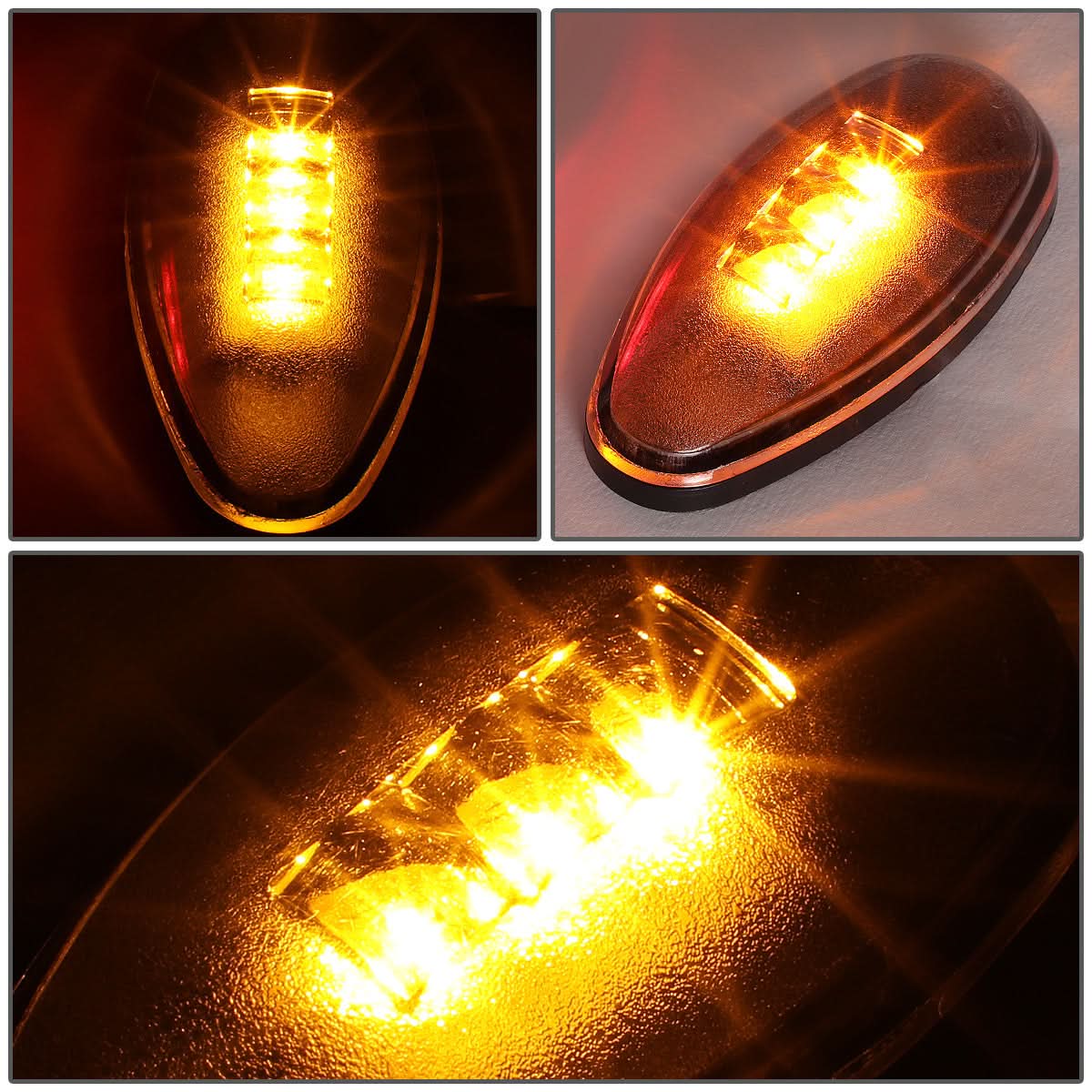 01-14 Chevrolet Silverado Sierra 2500HD 3500HD Dually Fender Lights 4PC