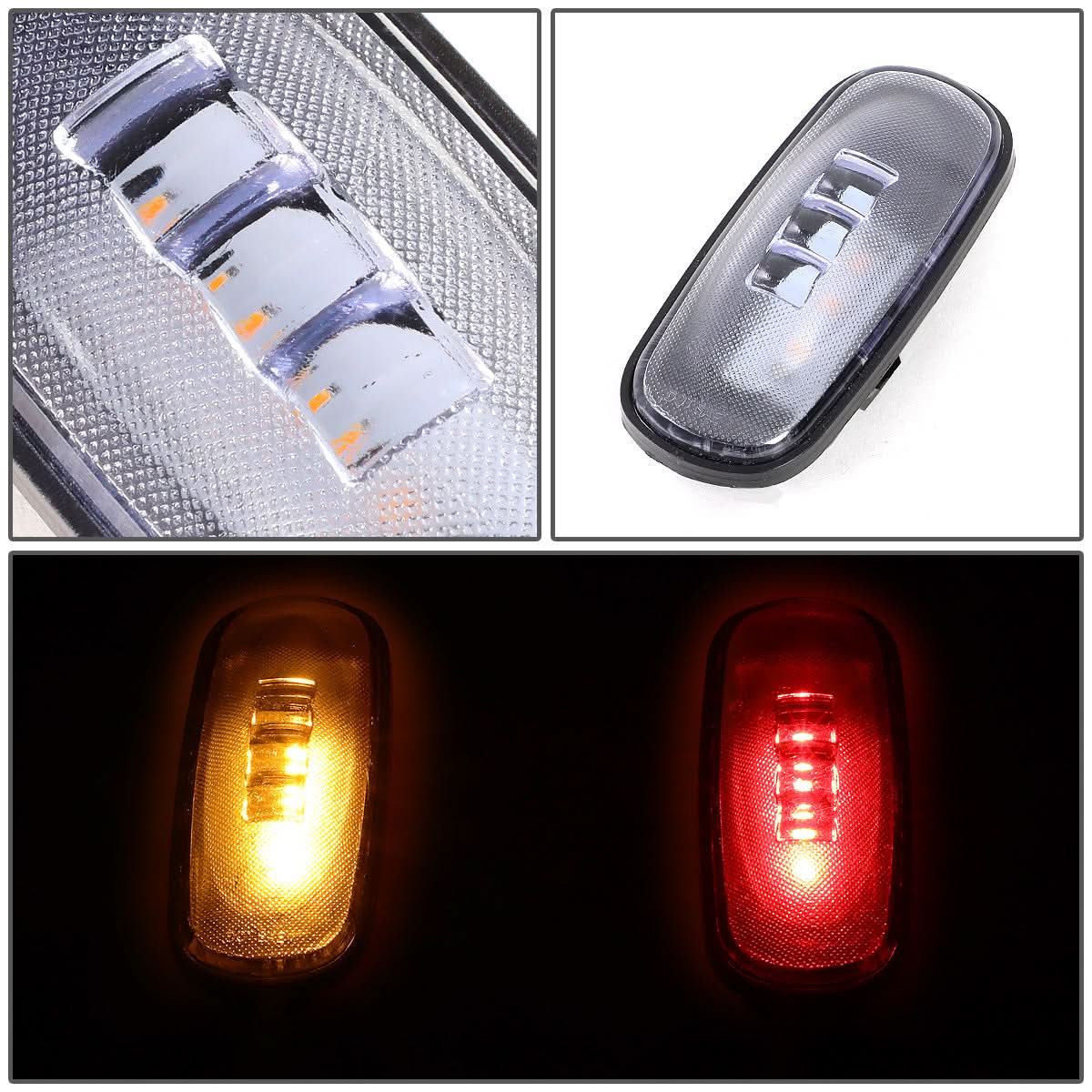 02-09 Dodge Ram Clear Fender Light