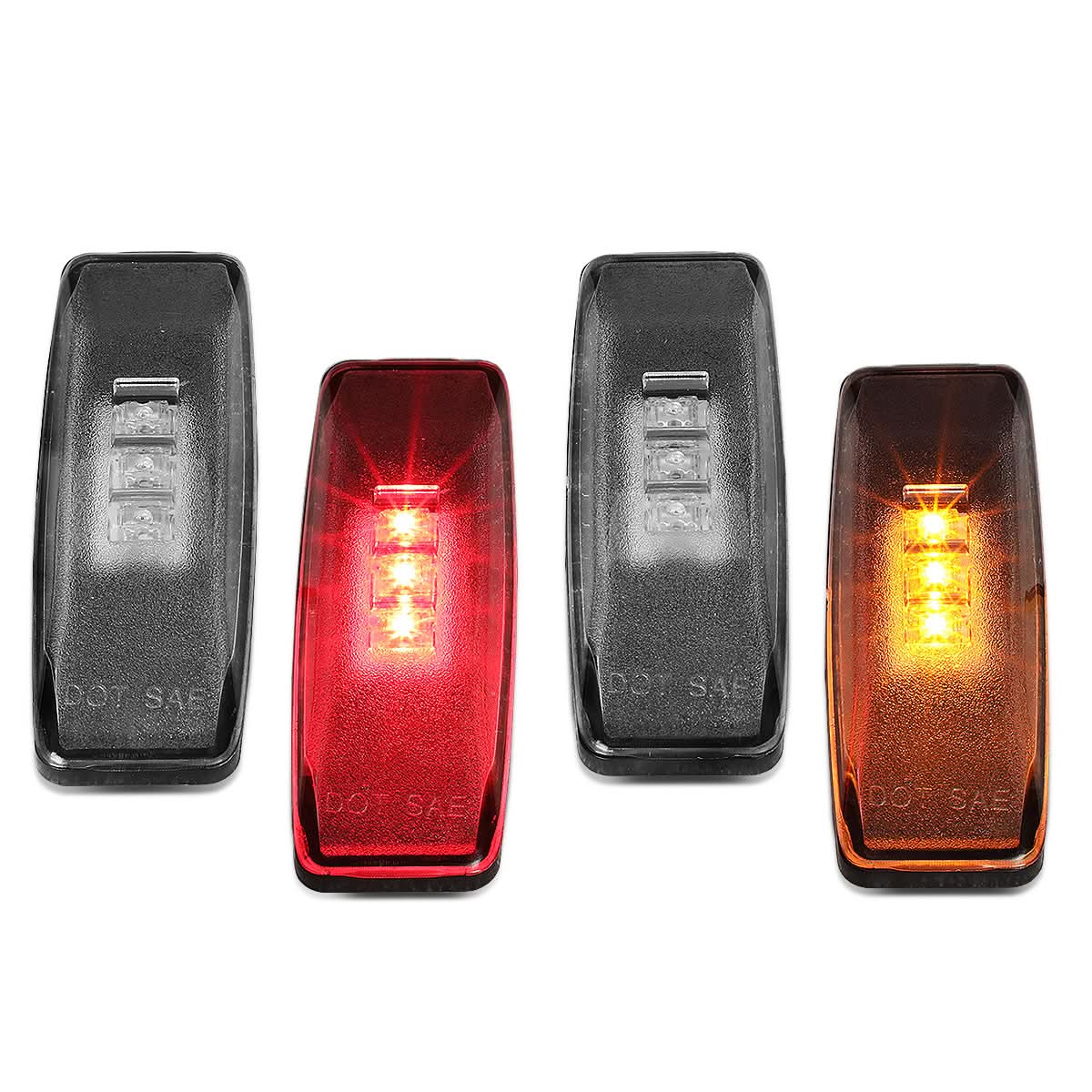 94-02 Dodge Ram 1500 2500 3500 Dually Fender Light Kit 4PC Clear