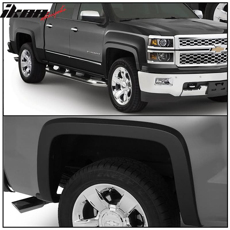 2014-2018 Chevy Silverado 1500 2500HD 3500HD Fender Flares OE Style PP