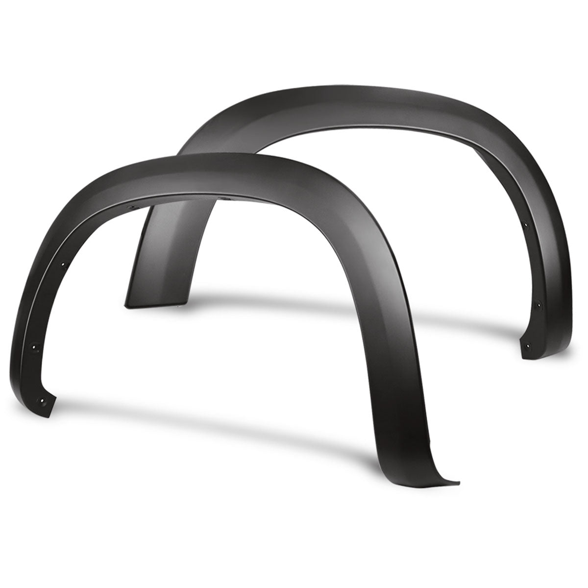 2019-2023 Chevy Silverado 1500 Textured Black Fender Flares PP 4PC