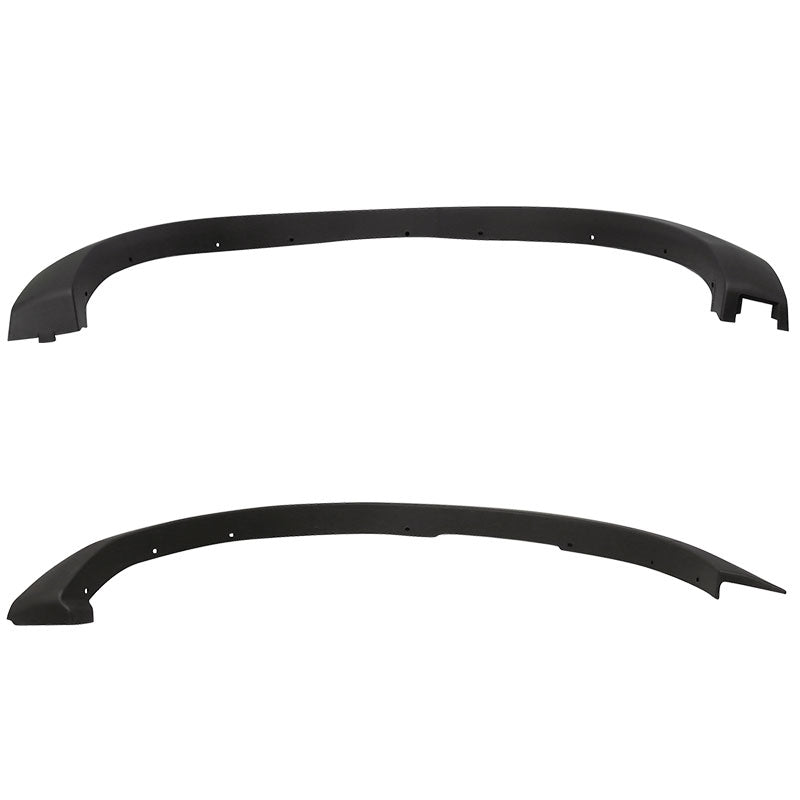 2009-2018 Dodge Ram 1500 Unpainted Black Fender Flares PP 4PCS