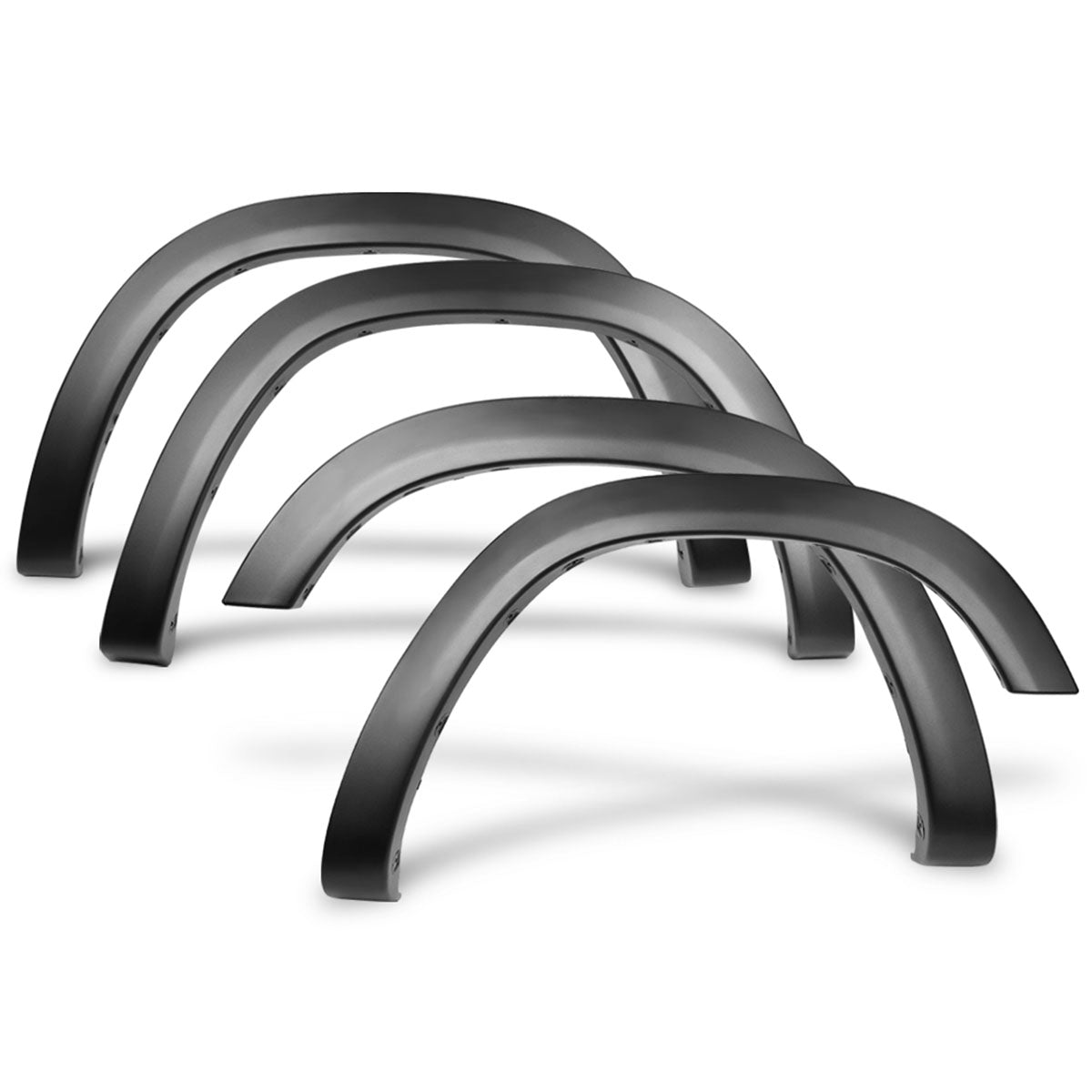 2019-2025 Dodge Ram 1500 OE Fender Flares V2 Style Textured Black PP