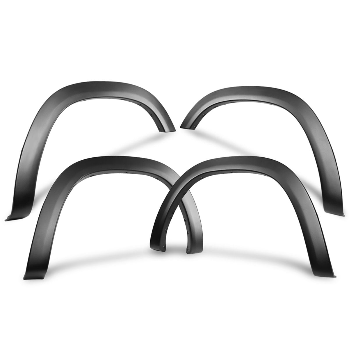 2019-2025 Dodge Ram 1500 OE Fender Flares V2 Style Textured Black PP