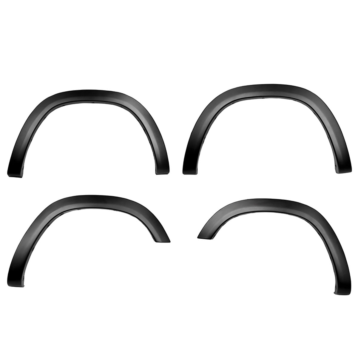 2019-2025 Dodge Ram 1500 OE Fender Flares V2 Style Textured Black PP