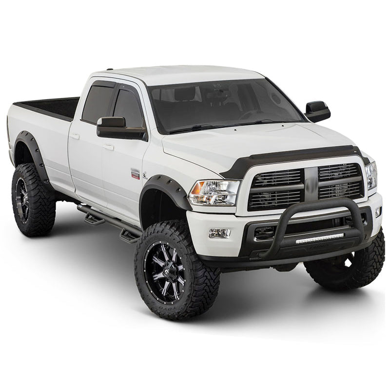 2010-2018 Dodge Ram 2500 3500 Pocket Rivet Black Fender Flares PP 4PC