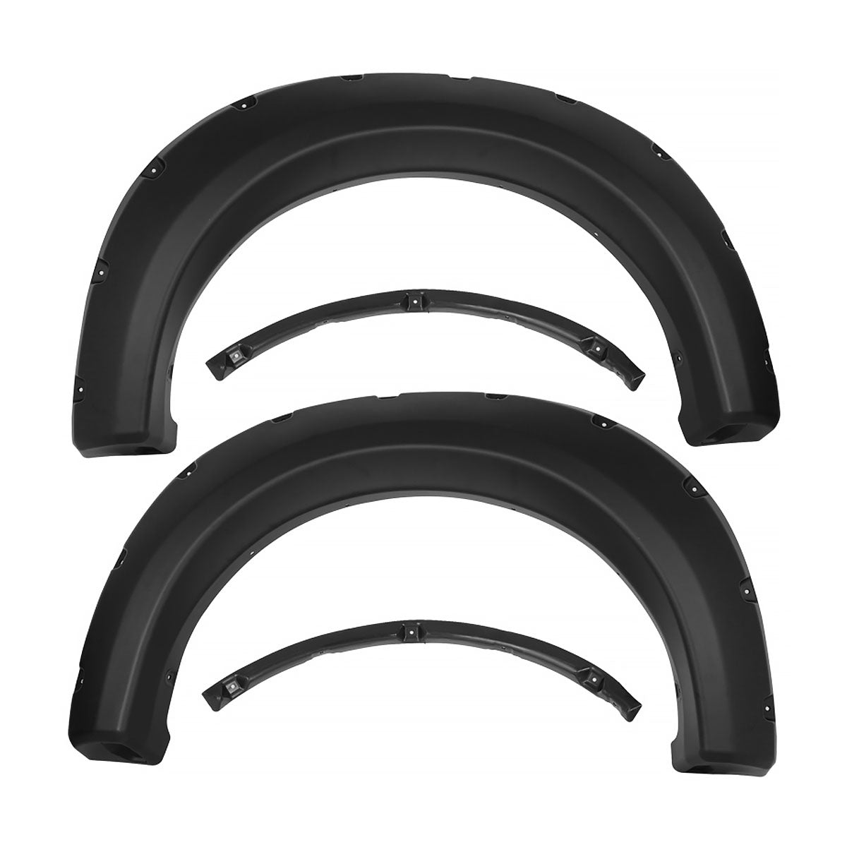 2009-2014 Ford F150 5.5 6.5 8Ft Bed Fender Flares Wheel Trim Cover 4PC