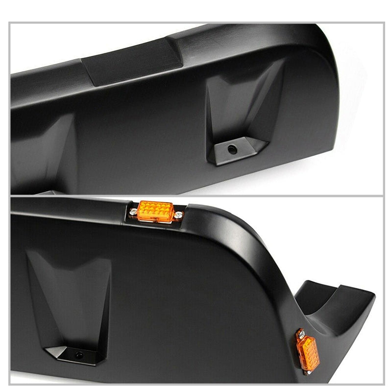 2007-2018 Jeep Wrangler JK Pocket Rivet Fender Flare w/ LED Side Maker