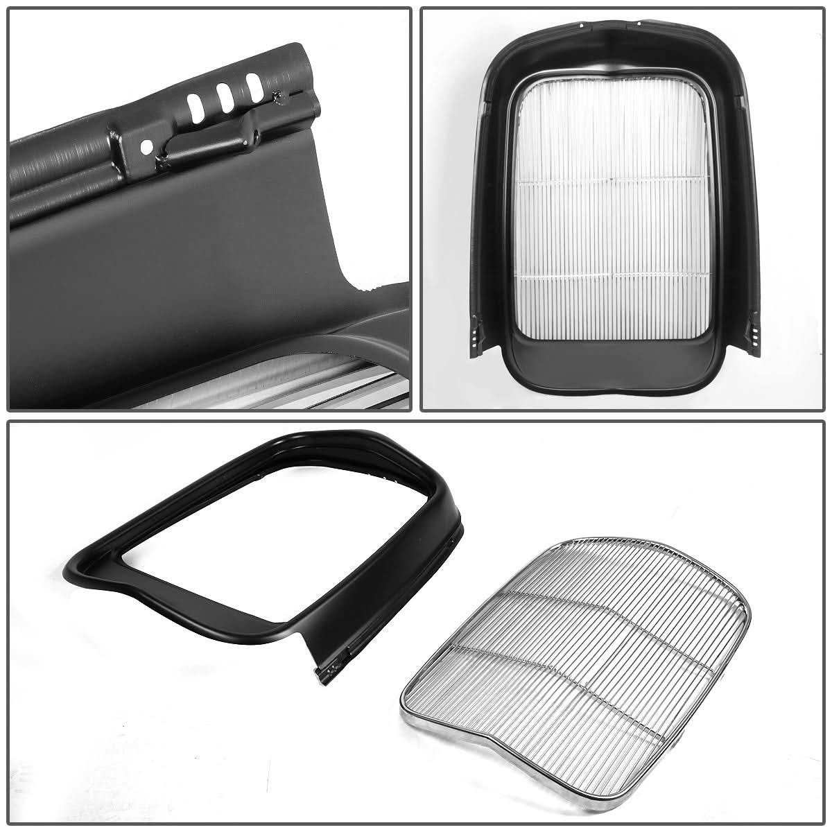 1932 Model B/BB/18 Grille Guard - Stainless Steel