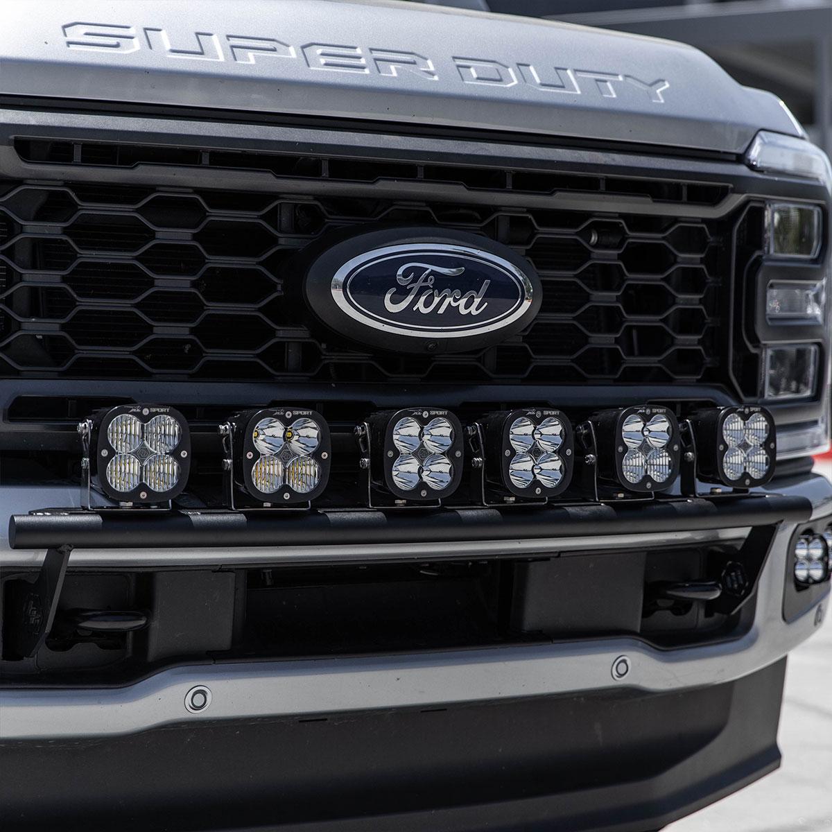 Baja Designs 23+ Ford Super Duty XL Sport Bull Bar Light Kit 448235