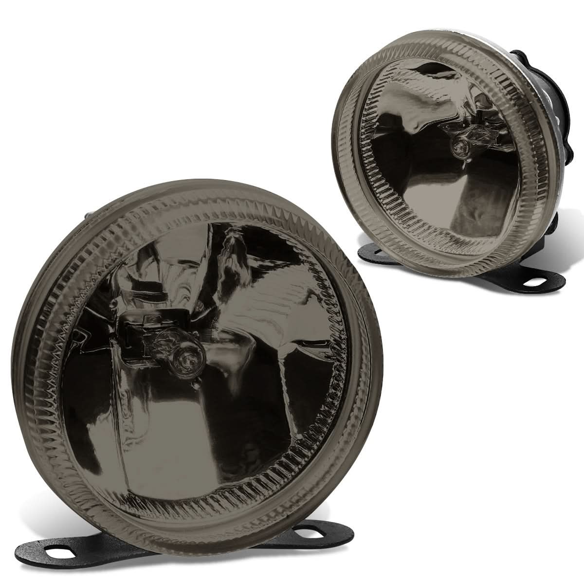 Universal Round 3.5 Inch Smoke Fog Lights with H3 Bulb